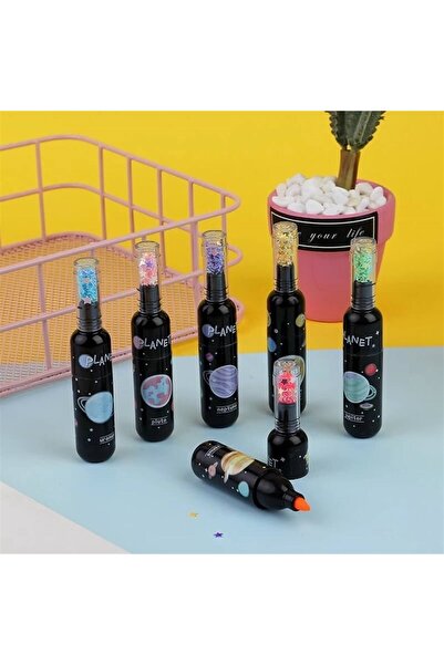 gifttime قلم لباد جالاكسي من كيزني تريند 6 قطع