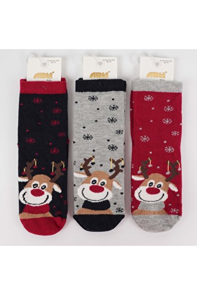 Artı Esmeray 3-Piece Girls' Cotton Socks