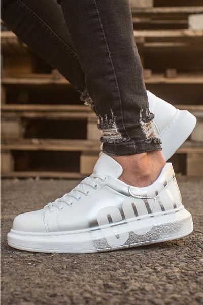 BPM Pantofi pentru bărbați Chekich Ch254 Bt 434 White / Silver Cool