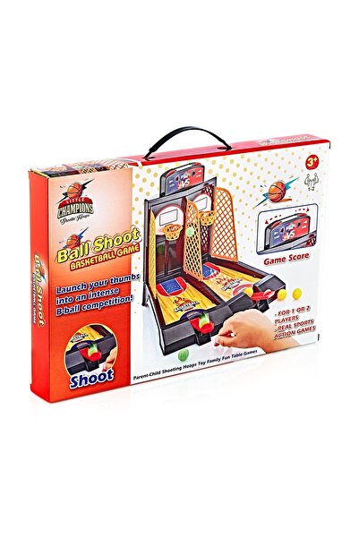 Erzi Oyuncak Parmak Basketbol Set Masa Üstü Ikili Mini Set