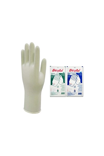 Beybi Gold Pudralı Steril Cerrahi Eldiven No 7.0 10 Lu