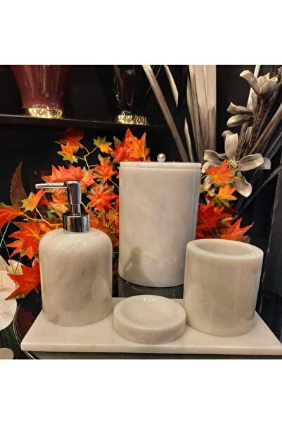 DH Luxury Home Design Σετ Μαρμάρινο Μπάνιο 5 τεμαχίων