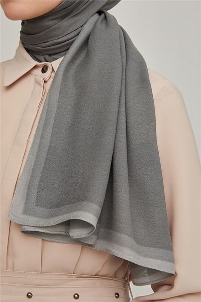 Armine Trend Lotus Shawl 75X195 12 - Gray