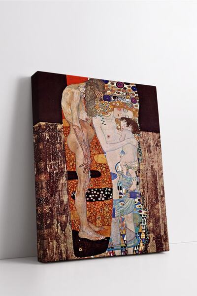 Carmen Gustav Klimt - Kadının Üç Çağı Kanvas Tablo- Başyapıtlar