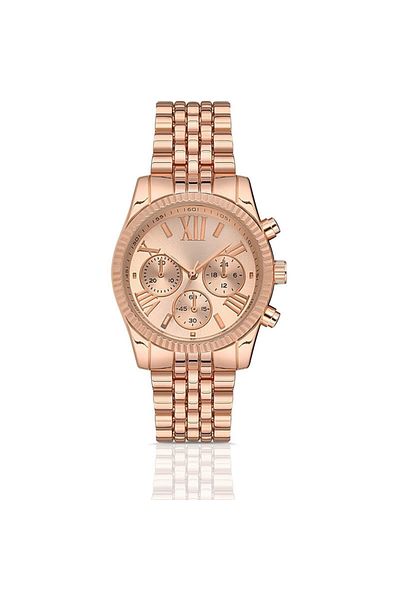 Bimodabu Roman Numeral Steel Retro Cord Unisex Wristwatch - Clock