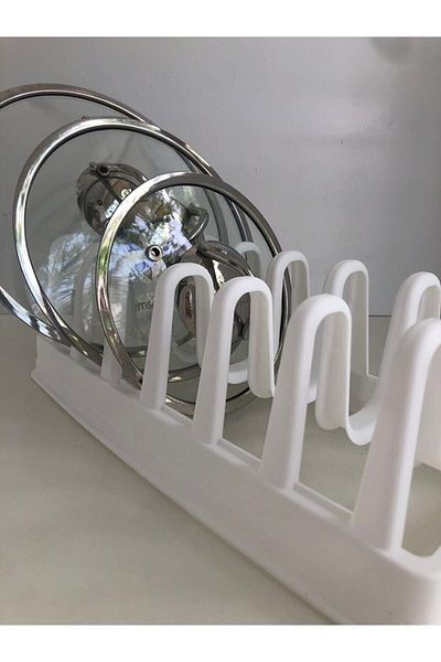 EveFix 6-Compartment Pot Lid Organizer