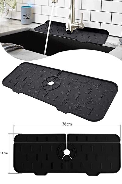 succy Захисний килимок для змішувача для утримання сірої води для кухні та ванної кімнати