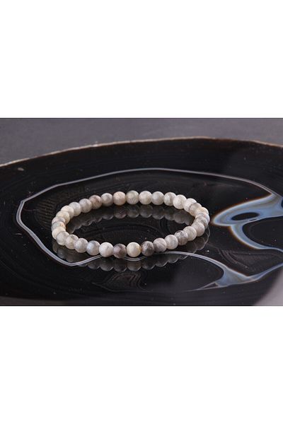 ALAVAN Labradorite Natural Stone Bracelet 6 Mm, Crystal Accessory, Healing Vibration Therapy, Premium