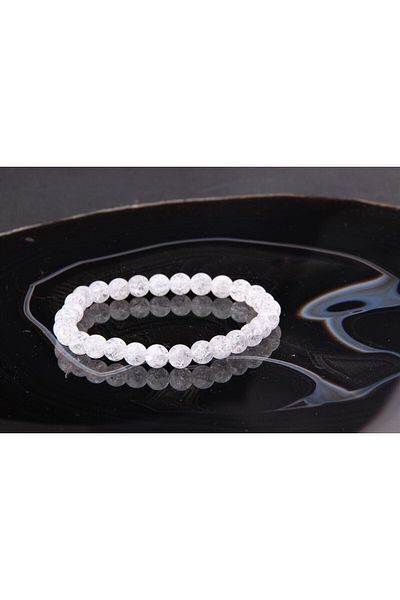 ALAVAN Necef Natural Stone Bracelet 6 Mm, Crystal Accessory, Healing Vibration Therapy, Premium Quality