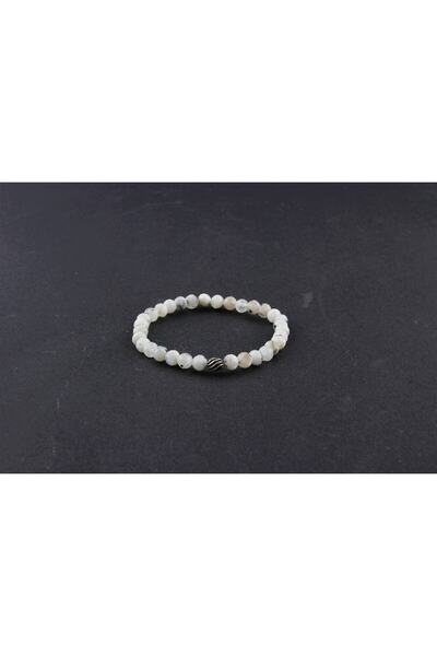 ALAVAN Moon Stone Natural Stone Bracelet 6mm, Crystal Accessory, Healing Vibr...