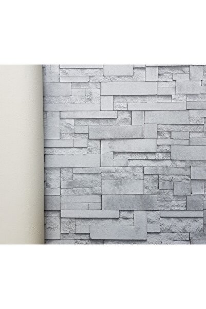 trendwall Taş Tuğla Desenli Duvar Kağıdı ( 5 M2 )