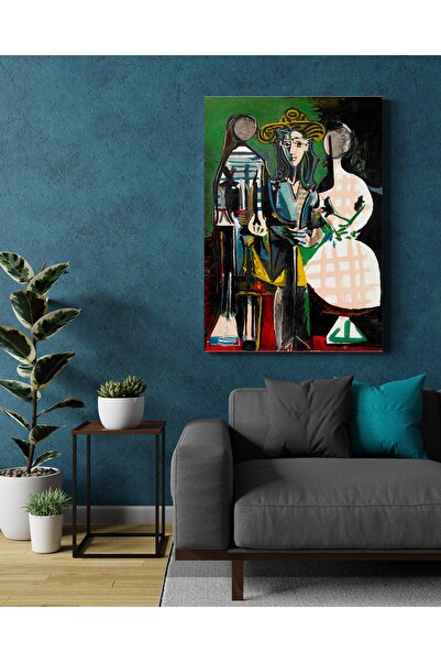 Carmen Pablo Picasso - Jacqueline Kanvas Tablo - Başyapıtlar