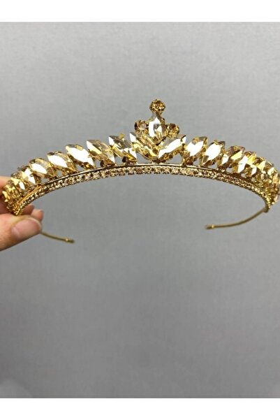 VTM JEWELRY Taşlı Taç Ince Mekik Taşlı Gelin Kına Tacı Accesoriu pentru păr –...