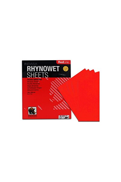 Rhynowet Red Line Tabaka Sulu Zımpara 50 Adet 1500 Kum Uyumlu Kum P1500