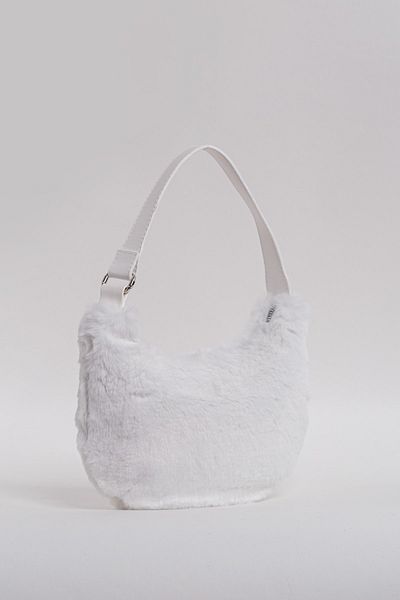 Çantacımstore Women's Faux Fur Bag White 61022