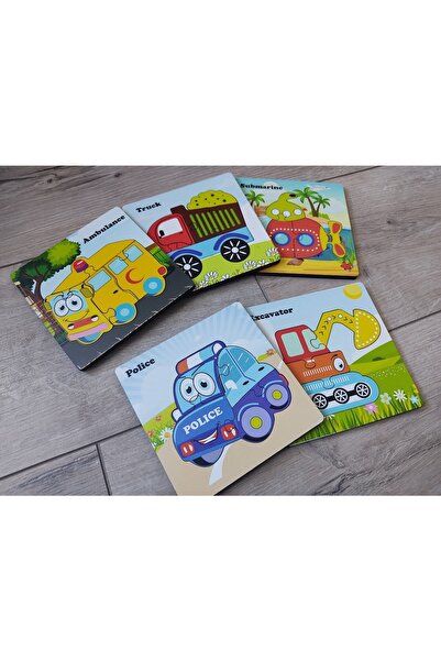 Ankebut مجموعة ألغاز خشبية صغيرة مكونة من 5 قطع