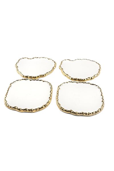 Mikasa Moor 4'Er Liyakat Porcelain Kitchen Service - White - 14X13 cm