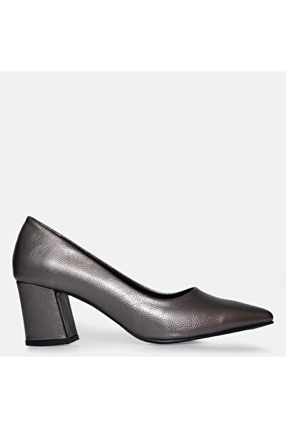 37Numara Обувки с висок ток Дебел ток Gova Platinum Shiny