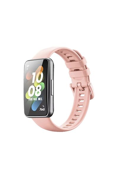 Nezih Case سوار سيليكون جل كلاسيكي بتصميم ناعم متوافق مع Huawei Band 7