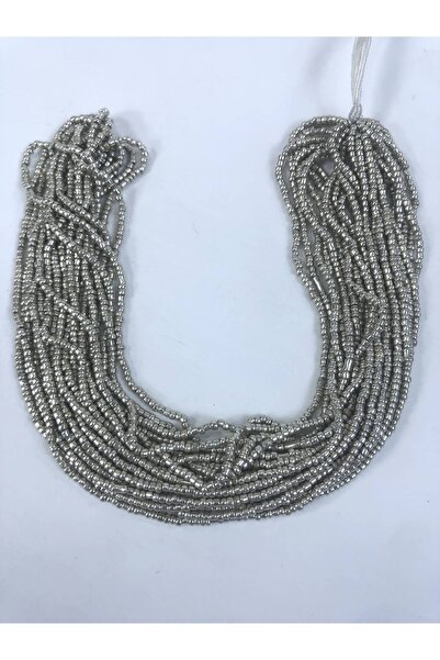 Hobigram Gümüş Rengi Dizi Kum Boncuk 1 Dizi – Özel Tasarım, Aksesuar, Kalitel...