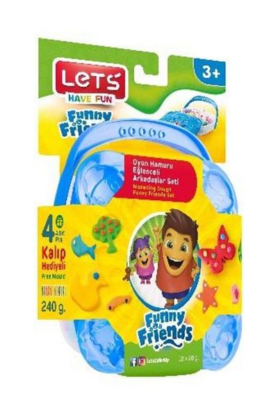 Lets 240 gr Play Dough - Rectangular Handle L8652