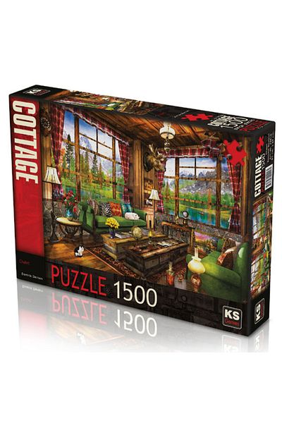 Ks Games Puzzle 1500 Piece Chalet 22016
