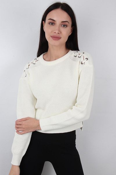 ALEXANDERGARDI Shoulder Detailed Sweater (B20-18837)