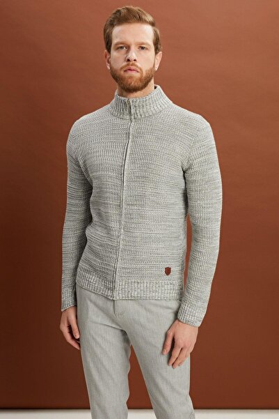 ALEXANDERGARDI Рибальський комір на блискавці, трикотажний кардиган (e22-5714)
