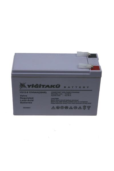 YİĞİT AKÜ Yiğit Agm Ups Aküsü Yd12-9 12 Volt 9 Amper 20 Hr (UPS)