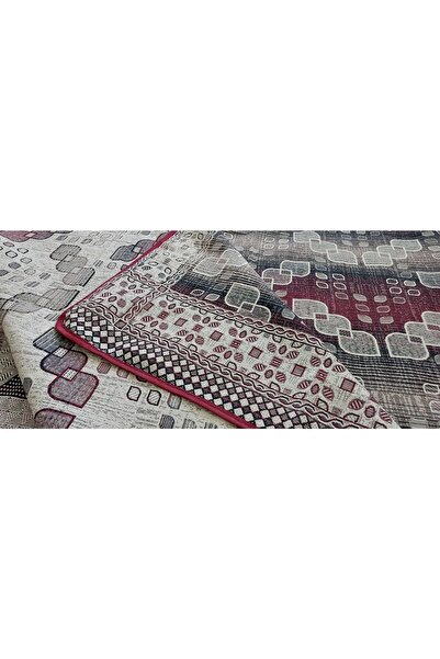 Başaran tekstil 6m2 Martiks Desen Serme Halı Örtüsü, Halı Koruyucu, Çok Amaçlı Pike, Savan