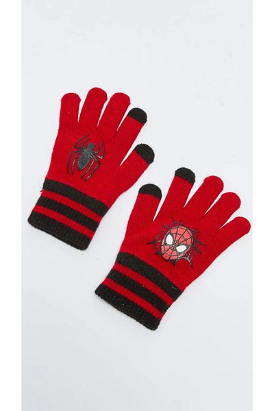 LC Waikiki Spiderman Licensed Boy's Knitwear Gloves