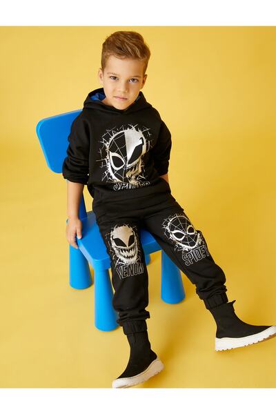 Koton Tepláky Spider Man A Venom Potištěné Jogger