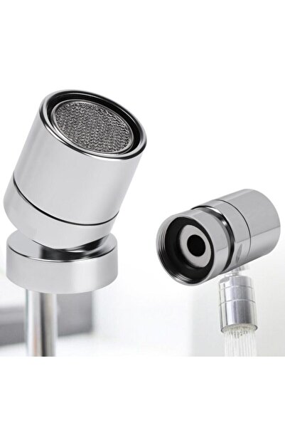 MOONSHOP Filtreli Batarya Ucu Oynar Başlıklı Tasarruflu Iç Dişli Perlatör