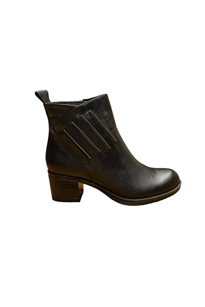 Venüs 2279131 Hakiki Deri Az Topuklu Günlük Bot