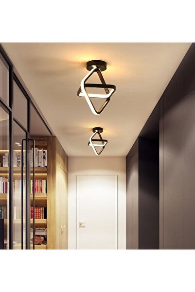 Eray Aydınlatma 504 Plofonyer Siyah Led Avize