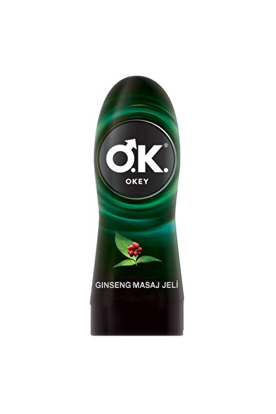 Okey Ginseng Masaj Jeli Su Bazlı 200 Ml + Nirvana Uyarıcı Jel Su Bazlı 100ml