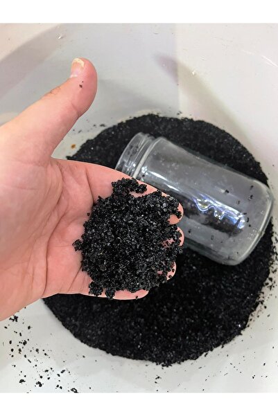 AQUALAND Akvaryum Orjinal Hagen Bitki Kumu Siyah Parlak 1kg