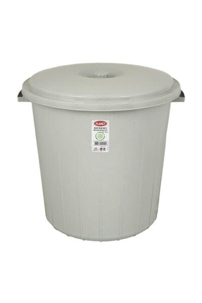 BlackBird Home Çöp Kovası Yuvarlak Gri 25 Lt