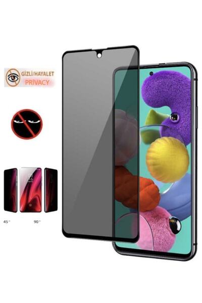 TEKNOPARKTA Samsung A73 Hayalet Ekran Koruyucu Privacy Gizlilik Filitreli Tam...