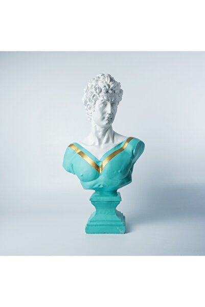 David "hero" Heykel, Büyük Boy Büst, Özel Tasarım Dekoratif Heykel, Michelangelo David
