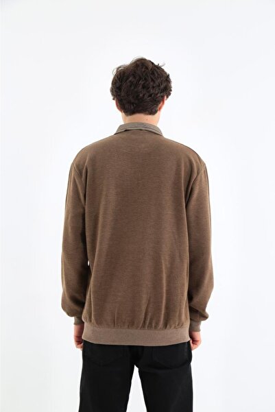 Rey Polo Polo Neck Zipper Detailed Sweater