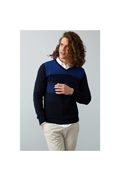 U.S. Polo Assn. Men's Navy Blue Standard Sweater