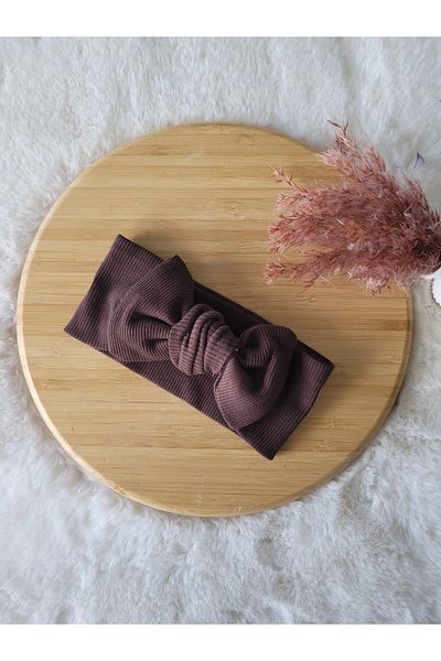 SeherBebeButik Κοριτσίστικη πολύχρωμη μπαντάνα με ραβδώσεις