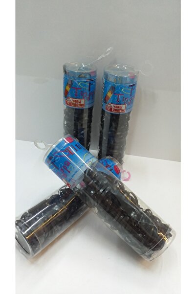 tingpai 4 Πακέτα Μαύρες Λαστιχένιες Πόρπες Cimcime για μωρά 4 Πακέτα