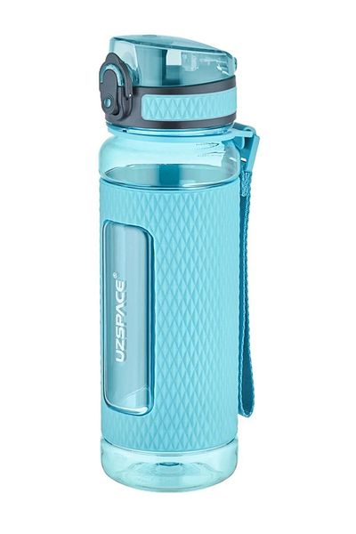 Uzspace 520ml Silicone Protected Anti-Slip Body Tritan Water Bottle