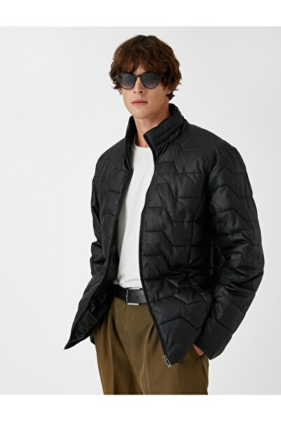 Koton Kapitone Mont Dik Yaka Cep Detaylı Su Geçirmez