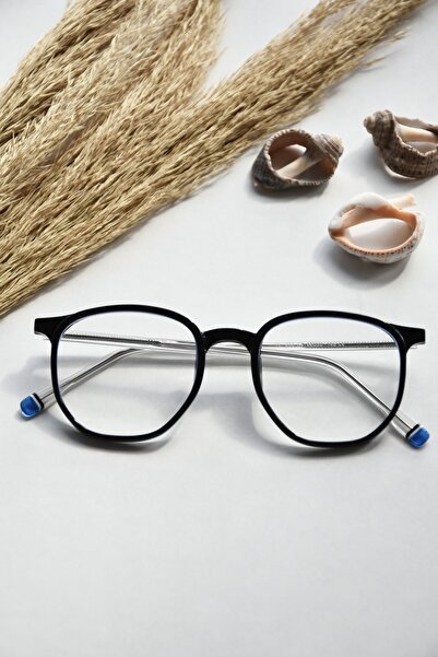 LOOKUP NEW Dorothy Unisex Kadın Erkek Siyah Yeni Sezon Mavi Işık Korumalı Blu...