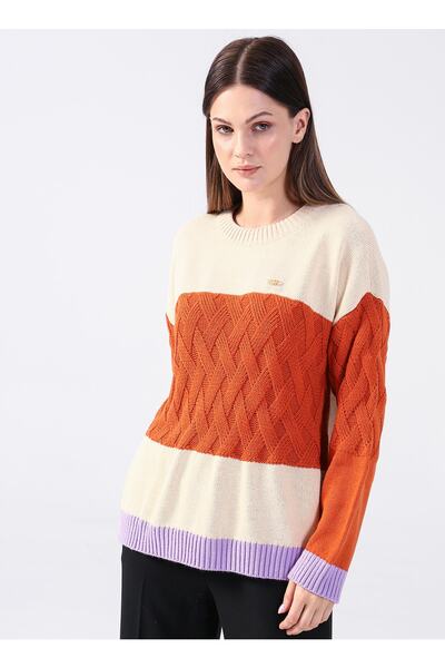 U.S. Polo Assn. Turtleneck Ecru Women's Sweater Rc-marker