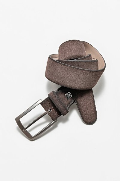 Elle Shoes Kahve Deri Erkek Kemer