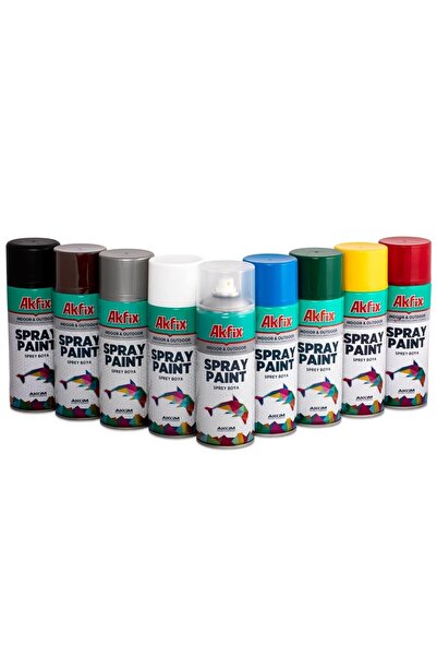 Akfix Sprey Boya Sarı(sarı Renk)